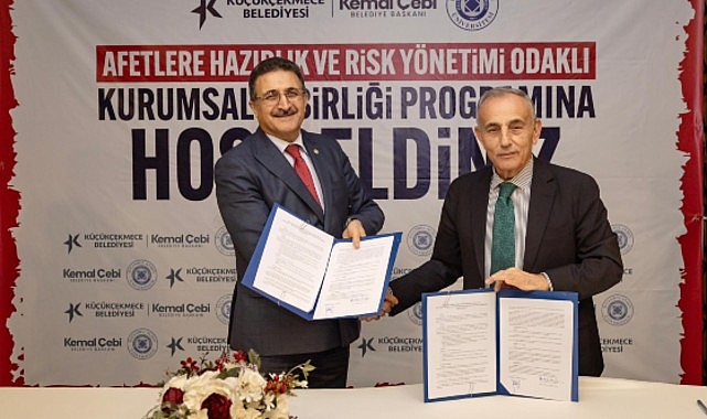 ‘Afetlere Hazırlık ve Risk Yönetimi Odaklı Kurumsal İş Birliği’ Protokolü İmzalandı