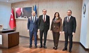 Başkan Çerçioğlu’na Prof. Dr. Nurullah Okumuş’tan Nezaket Ziyareti