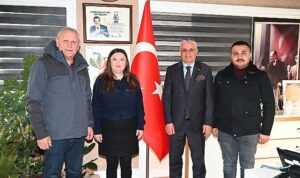 Başkan Uğurlu’dan, Başkan Topaloğlu’na ziyaret