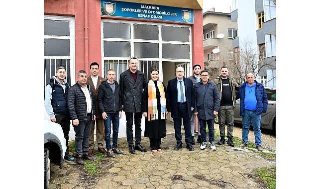 Malkara Şoförler ve Otomobilciler Esnaf Odası’na “Hayırlı Olsun” Ziyareti