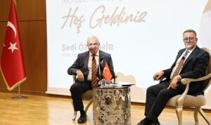 Başkan Şadi Özdemir gençlerle buluştu