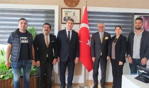 Oda Başkanı Çelik’ten Başkan Topaloğlu’na ziyaret