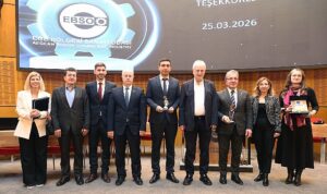 DEÜ’den Üniversite-Sanayi İş Birliğinde Önemli Başarı: Rektör Prof. Dr. Bayram Yılmaz’a ‘Üstün Hizmet Onur Ödülü’