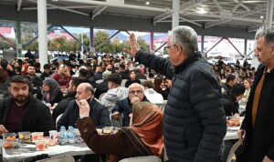 İftar sofrası Çamyuva’da