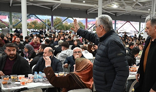 İftar sofrası Çamyuva’da