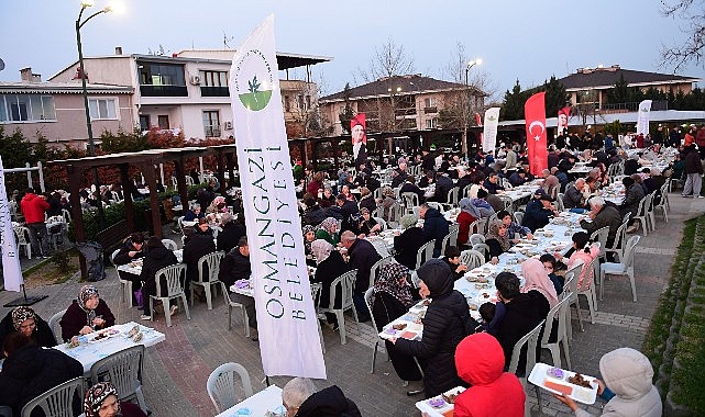 Osmangazi’de Gönül Sofraları Yenibağlar’da Kuruldu