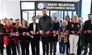 Saray Belediyesi Kadın Danışma Merkezi hizmete açıldı