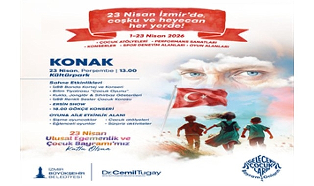 23 Nisan’da kutlamaların adresi Kültürpark olacak