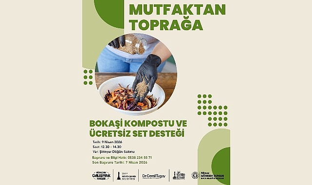 Buca’da ‘Bokaşi Kompostu’ eğitimi verilecek
