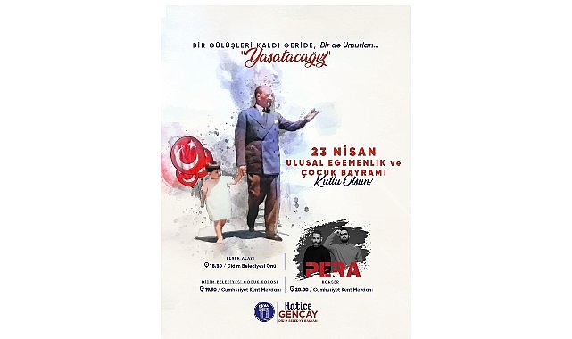 Didim’de 23 Nisan Coşkusu Akşam Etkinlikleriyle Taçlanacak
