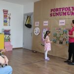 Maltepeli minikler çalışmalarını anne ve babalarına sergilediler