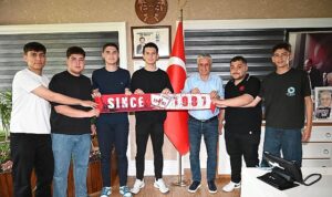 Yalçın’dan Başkan Topaloğlu’na ziyaret