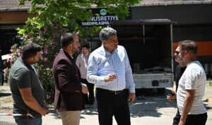 Başkan Kocaman, Nusretiye Meydan Projesini Yerinde İnceledi