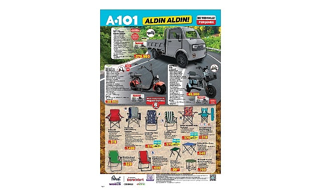 A101 30 Temmuz’da Elektrikli Kamyonet Satacak