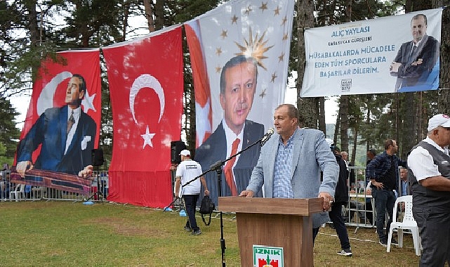 Alıç Yaylası’nda Kıran Kırana Güreş