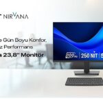 Casper Nirvana 23.8’’ Monitör, Ofislerde Konforlu ve Kesintisiz Çalışmayı Destekliyor
