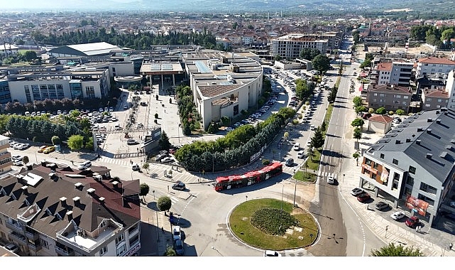 İnegöl’de Metrobüs İçin Test Sürüşü Yapıldı