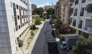 Maltepe’de asfalt serim çalışmaları sürüyor