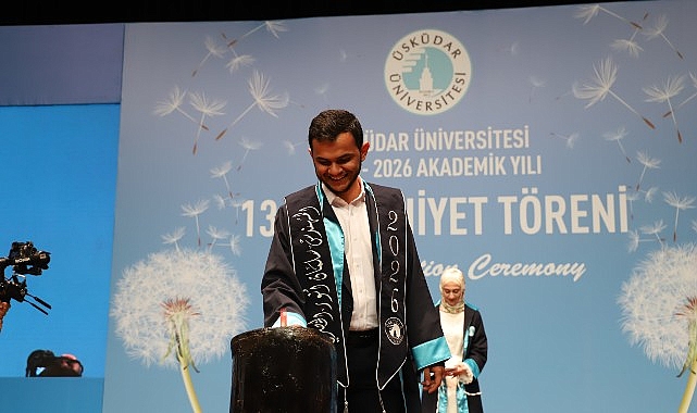 Üsküdar Üniversitesi 13. dönem mezunlarını uğurladı!