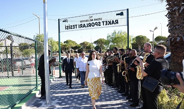 Ilıca Raket Sporları Tesisi açıldı